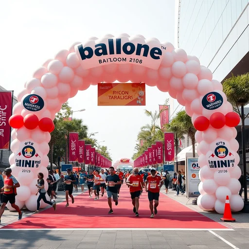Tips Pasang Balon Gate Tiup Agar Tetap Stabil di Angin