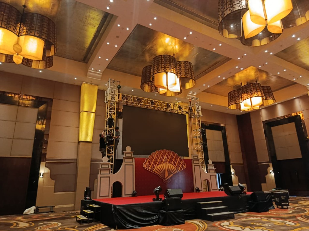 Produksi Panggung Rigging & Frame LED Screen - Salatiga
