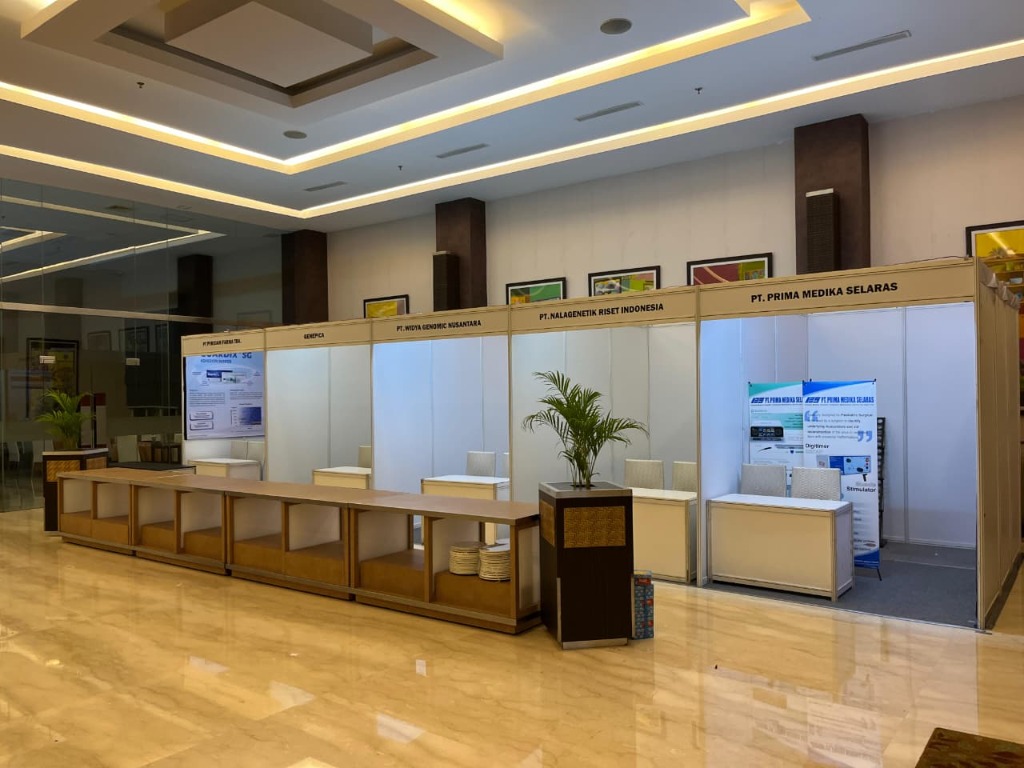Stand Partisi R8 Putih Fascia Instansi - Gresik
