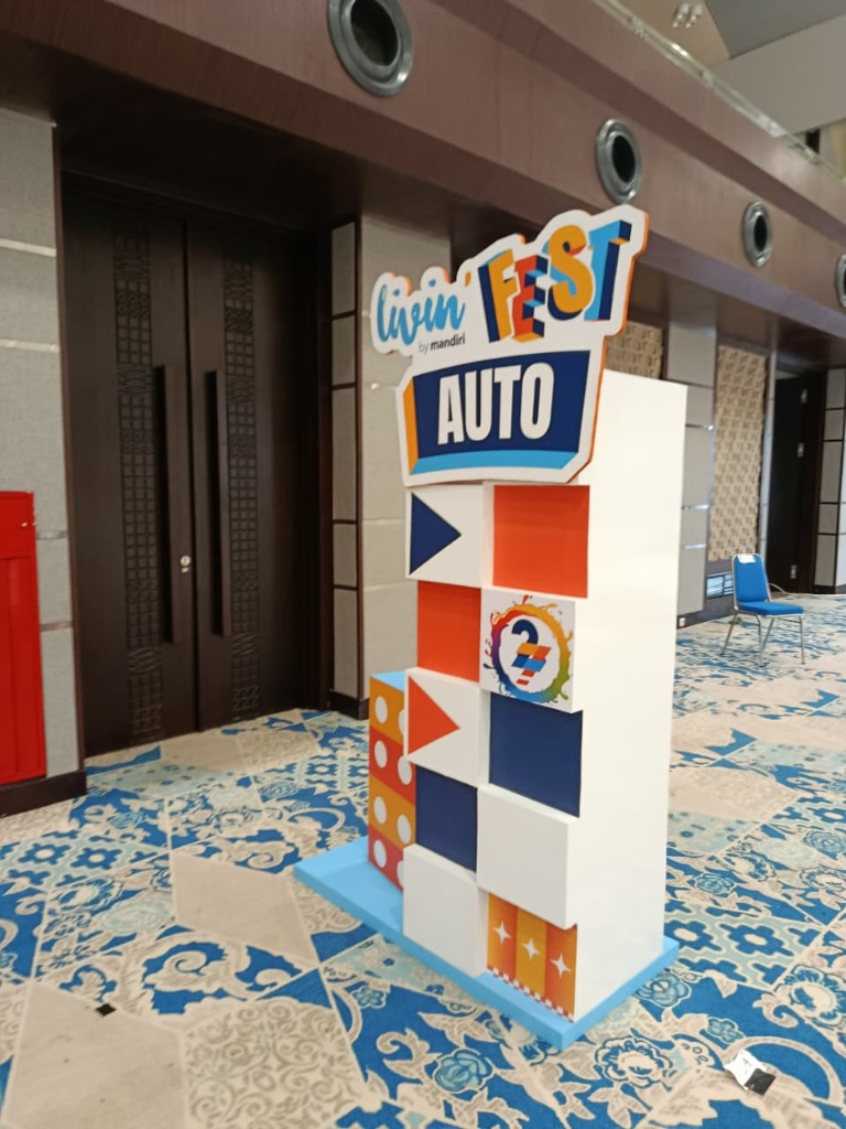 Photobooth & Totem Display 3D Branding Foyer - Purwokerto