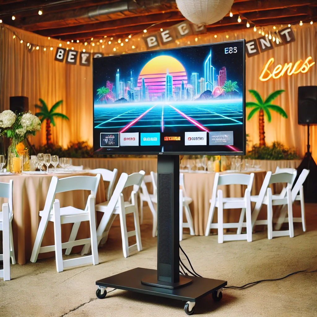 Sewa Display Monitor TV & Multimedia Booth Pameran - PT Tumbuh Kreasi Hebat
